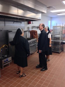 The renovated kitchen.