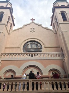 St. Mary's Basilica was built in 1881.