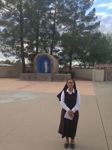 Hna. Leonora at St. Daniel Parish Convent