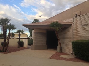 The front of the Convent.