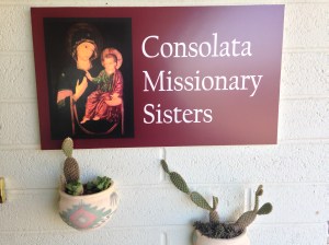 As we entered, we admired this beautiful sign!