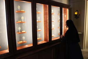 Praying for the intercession of St. Teresa of Avila.