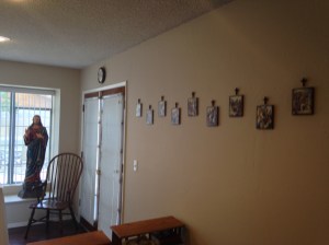 The Stations of the Cross lead us to have reverence.