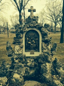 The Thirteenth Station: Jesus is taken down from the Cross.