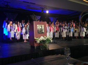 A choir that sang like angels!