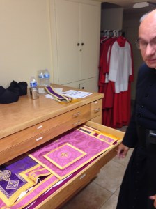 Gorgeous rose fabric from New York City.