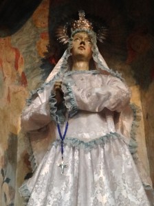 There is a strong devotion to Our Lady of Sorrows among these people.