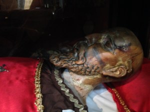 The Head of the Statue of San Xavier