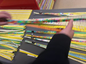 Kids who finish their homework get stickers in order to go to the gift shop to purchase gifts for others.